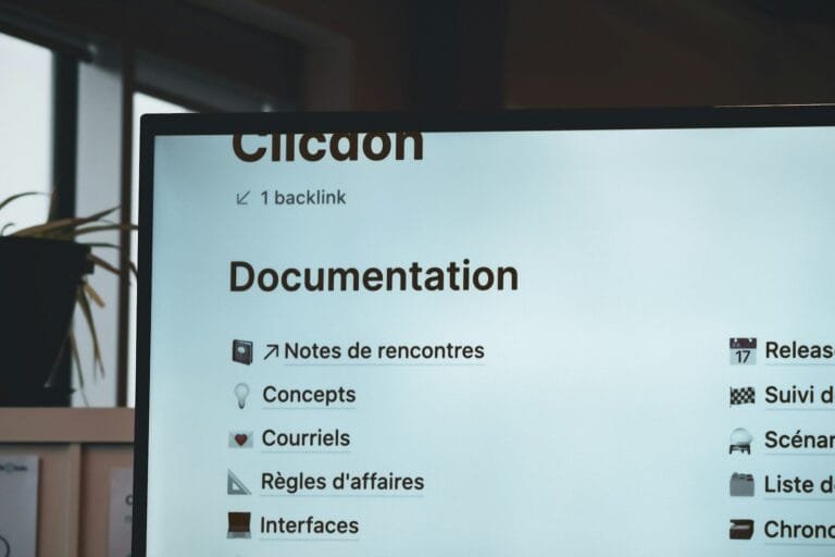 A Screen With A Bunch Of Information On It