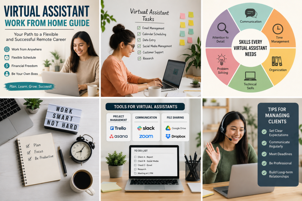 Virtual Assistant Work From Home Guide