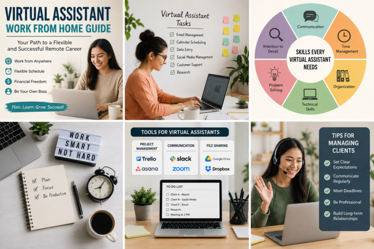 Virtual Assistant Work From Home Guide