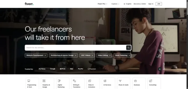 Fiverr review - virtual assistant